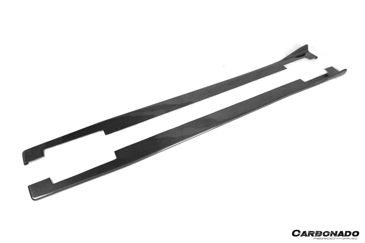 Lexus RC F LX Style Carbon Fiber Side Skirts 2015-2018