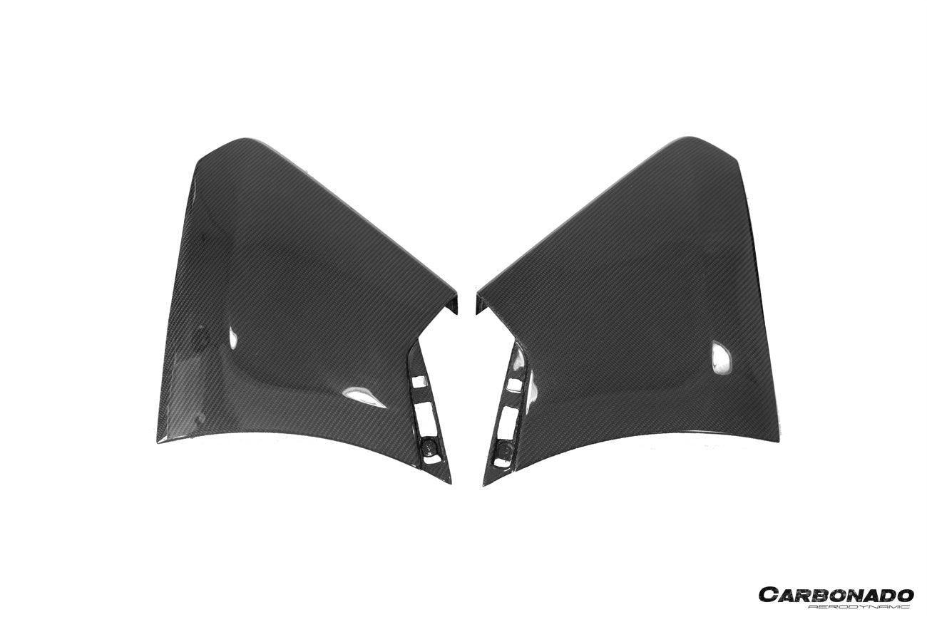 McLaren 600LT P13 OEM Style Carbon Fiber Front Bumper Side Splitter 2018-2021