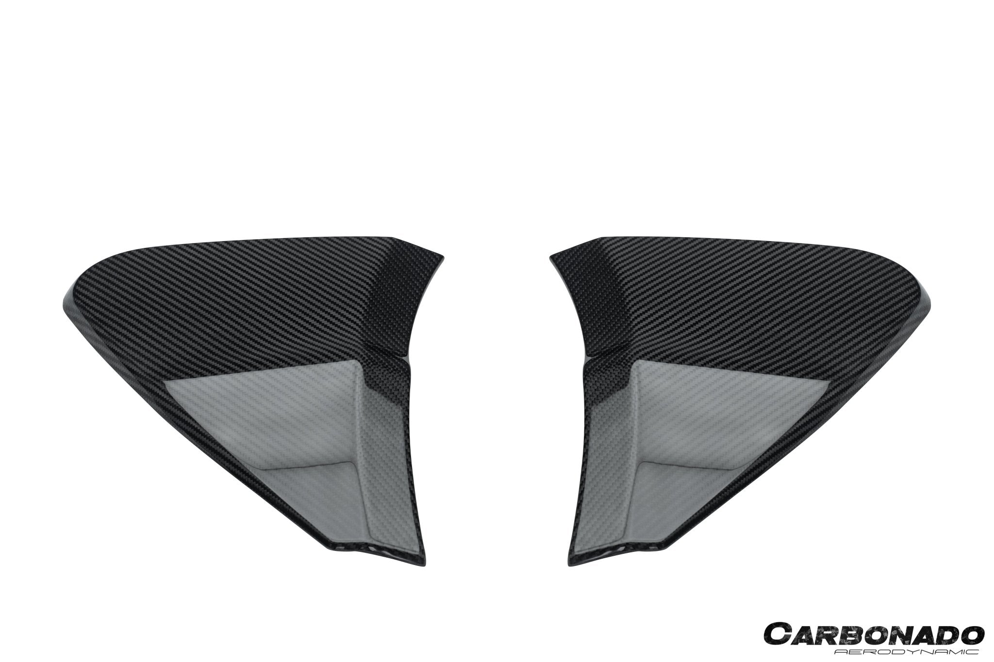 McLaren Artura Coupe Spider MCLA NVT Style Autoclave Carbon Fiber Rear Bumper Side Panels 2023-Up
