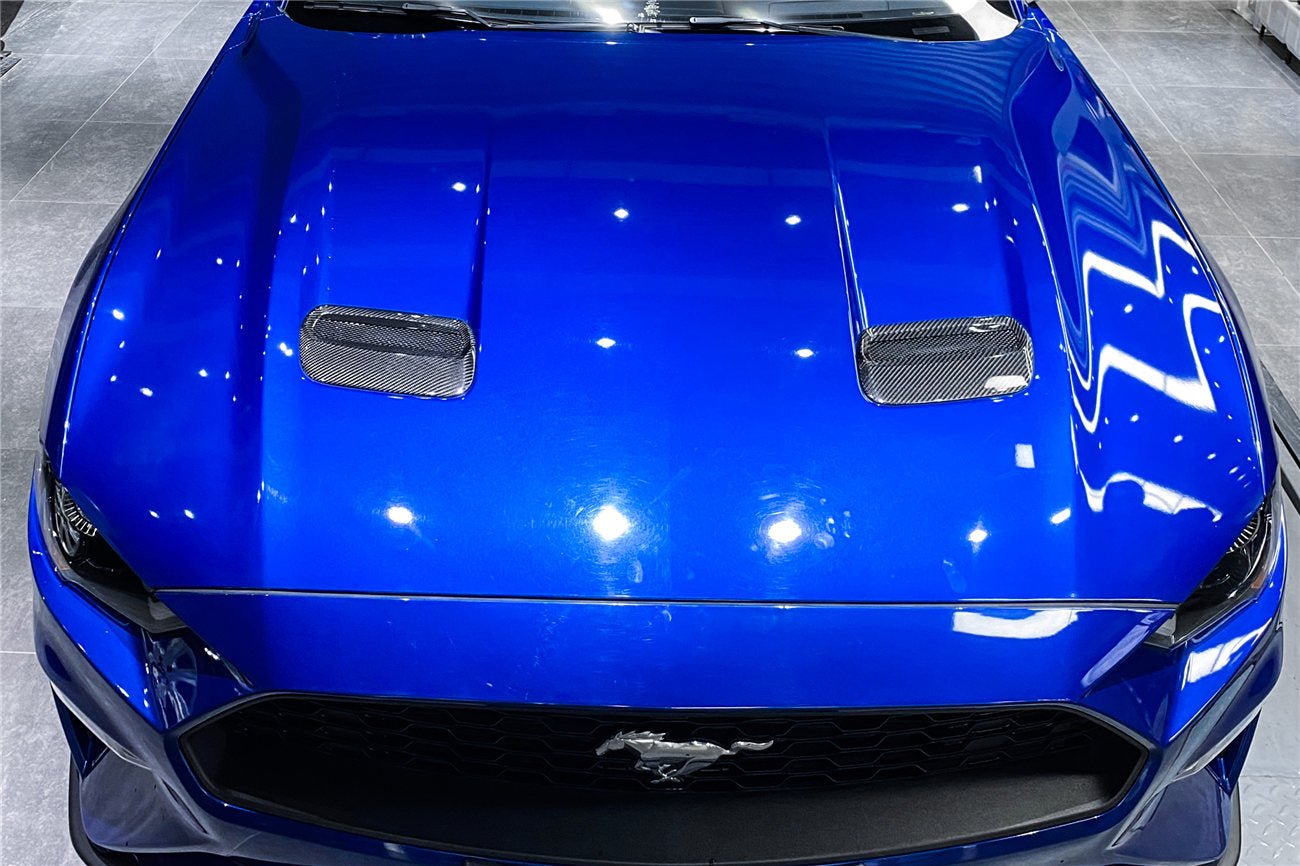 Ford Mustang S550 Carbon Fiber Hood Vents 2018-2023
