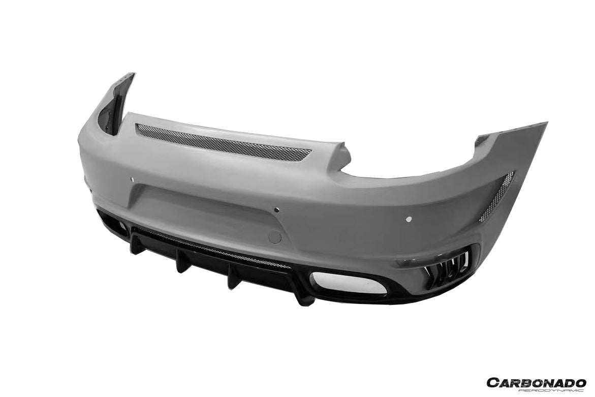 2016 - 2019 Porsche 911 991.2 Turbo & Trubo S TP Style Rear Bumper