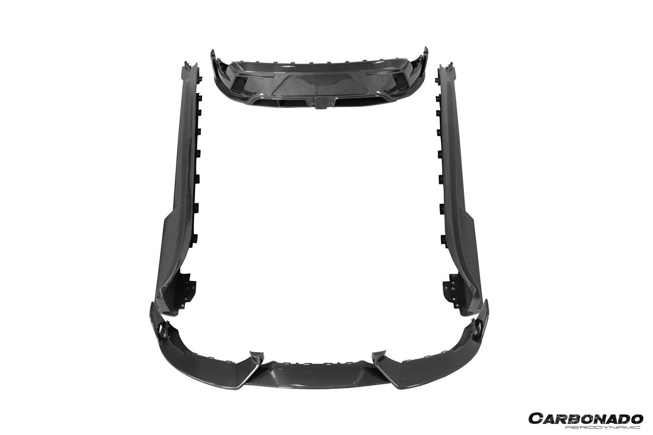Porsche Taycan CADO Style Carbon Fiber Full Body Kit 2020-2024