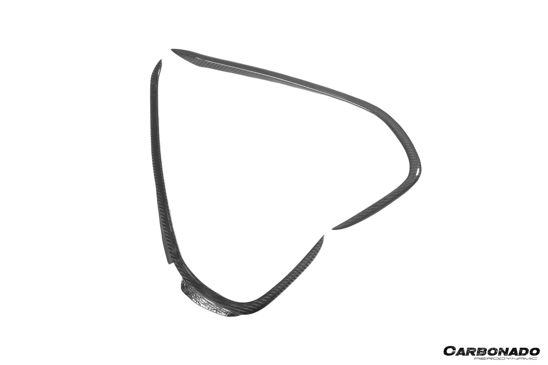 2020 - 2023 McLaren GT WP Style Dry Carbon Fiber Side Air Intake Blades