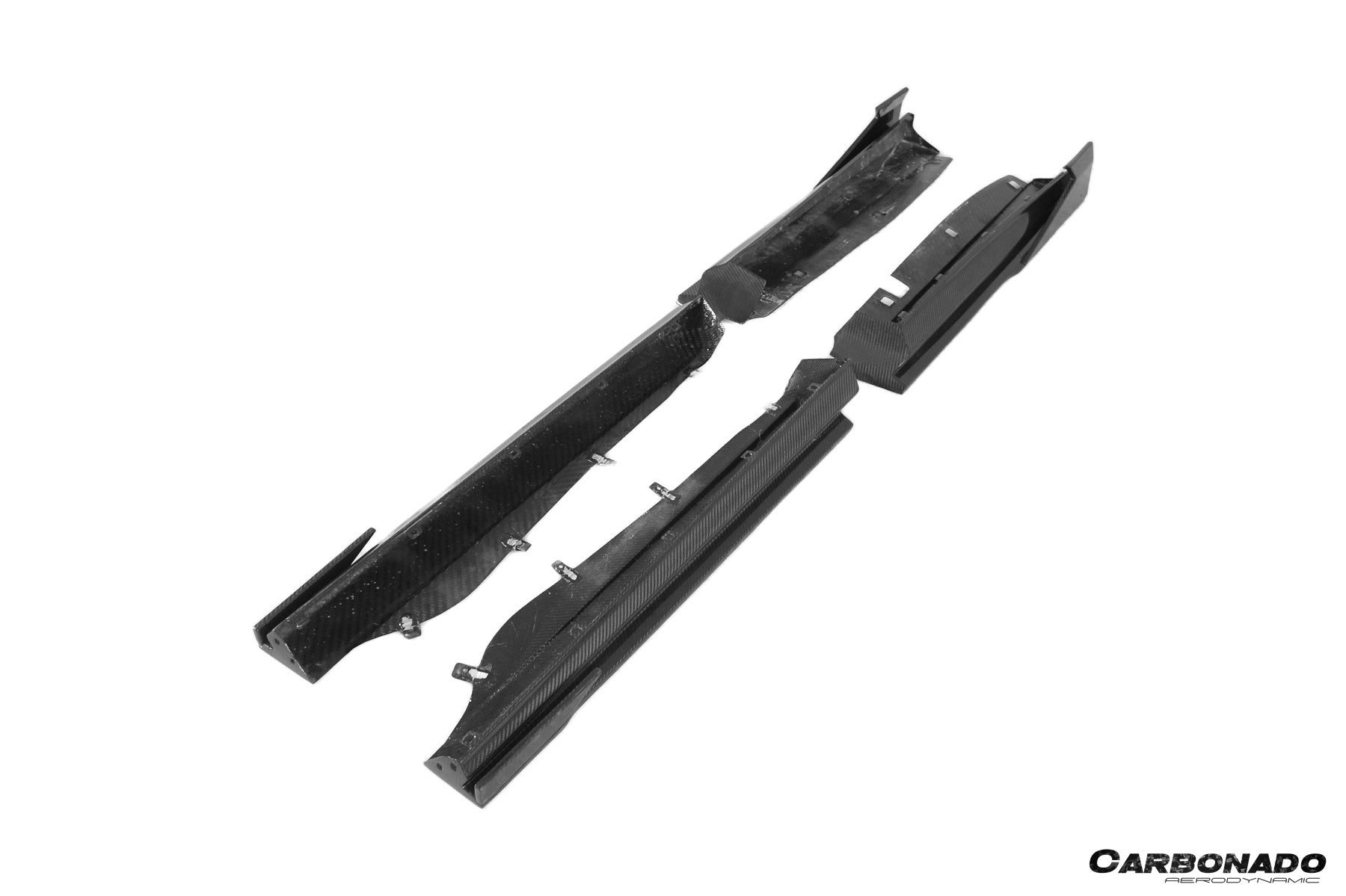 2020 - 2023 McLaren GT WP Style Dry Carbon Fiber Side Skirts