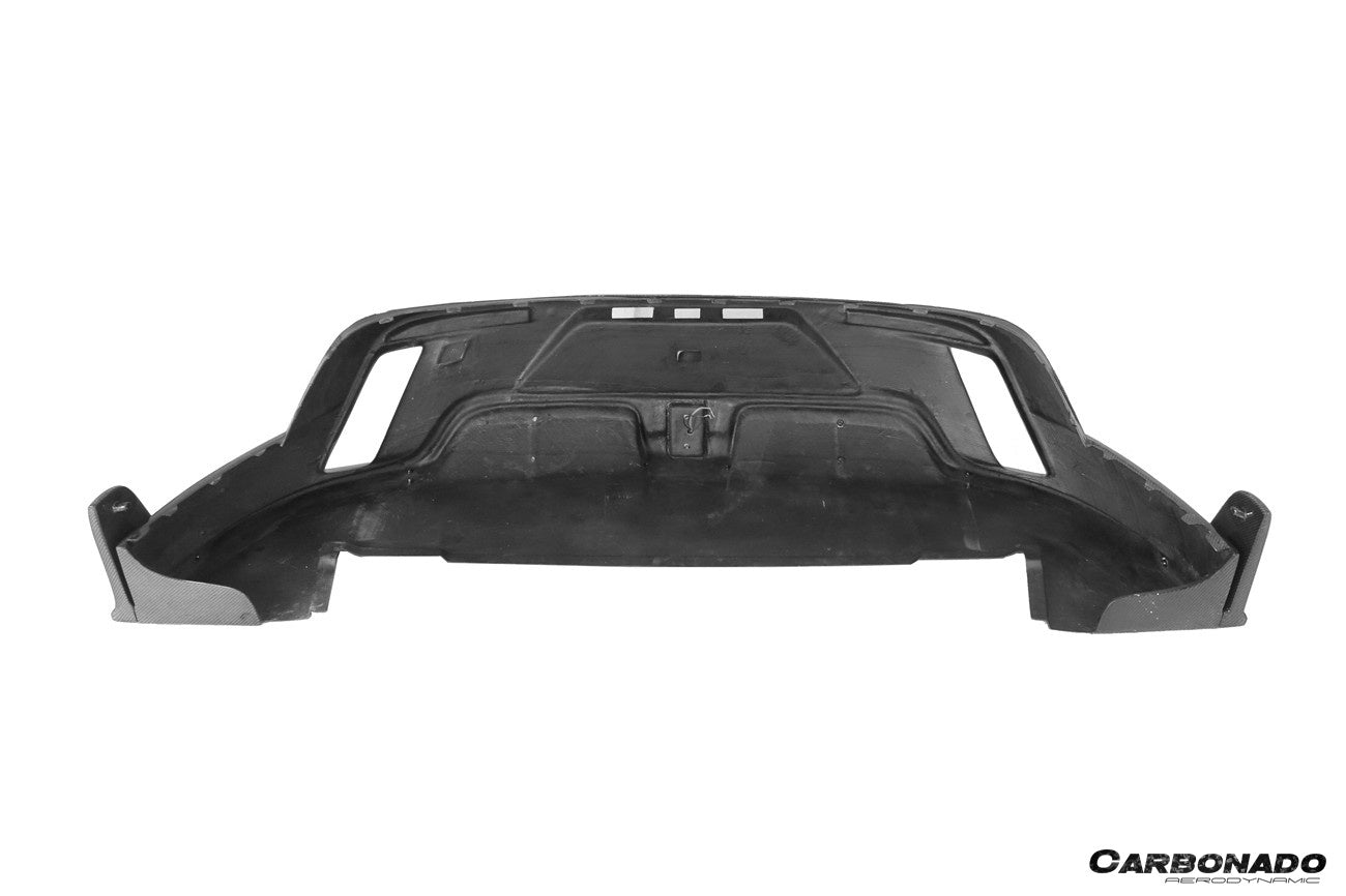 2019 - 2024 Porsche Taycan & 4 & 4S & GTS & TURBO CADO Style Rear Diffuser