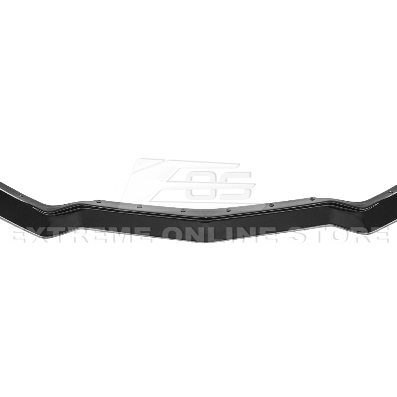 Front splitter ground effect for Corvette C8 with 5VM package, featuring aggressive aerodynamic design and premium factory-style fitment.