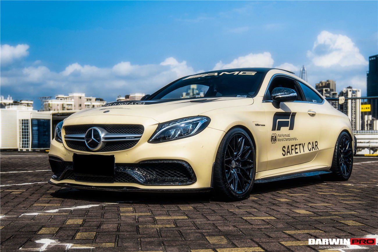 2015 - 2021 Mercedes Benz C-Class W205 Coupe PS Style Side Skirts