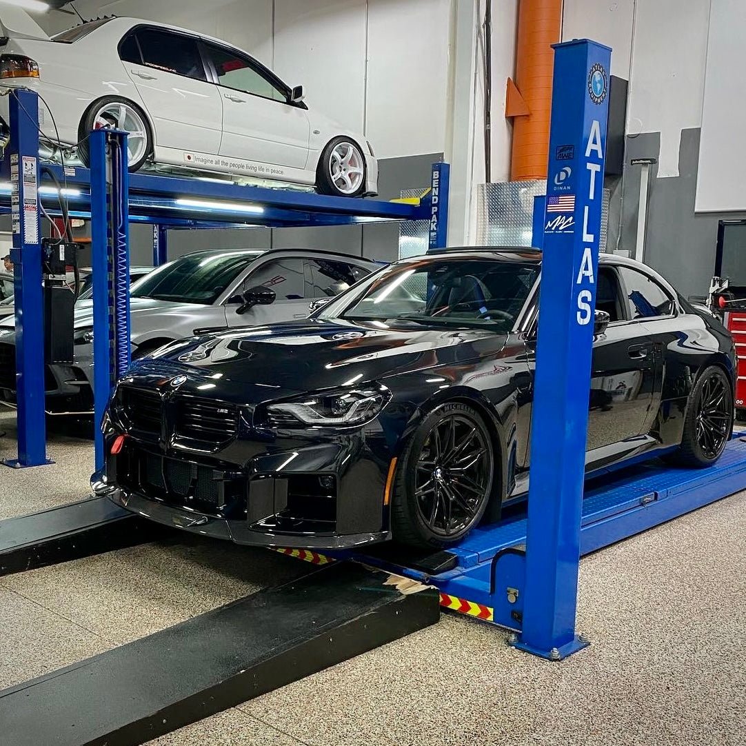 G87 M2 MHC style carbon fiber front lip