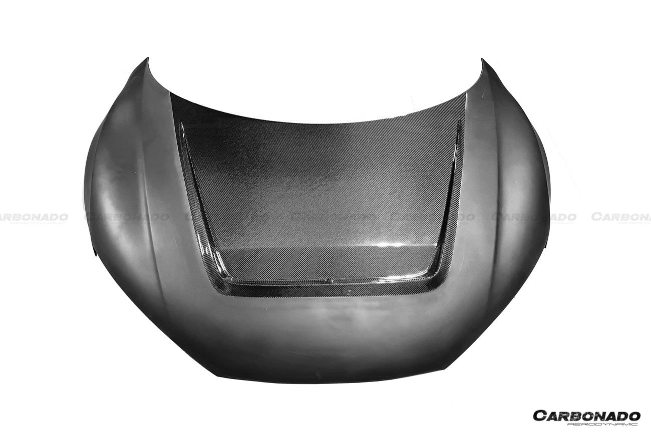 2006 - 2015 Audi R8 Coupe & Spyder P Style Carbon Fiber Hood