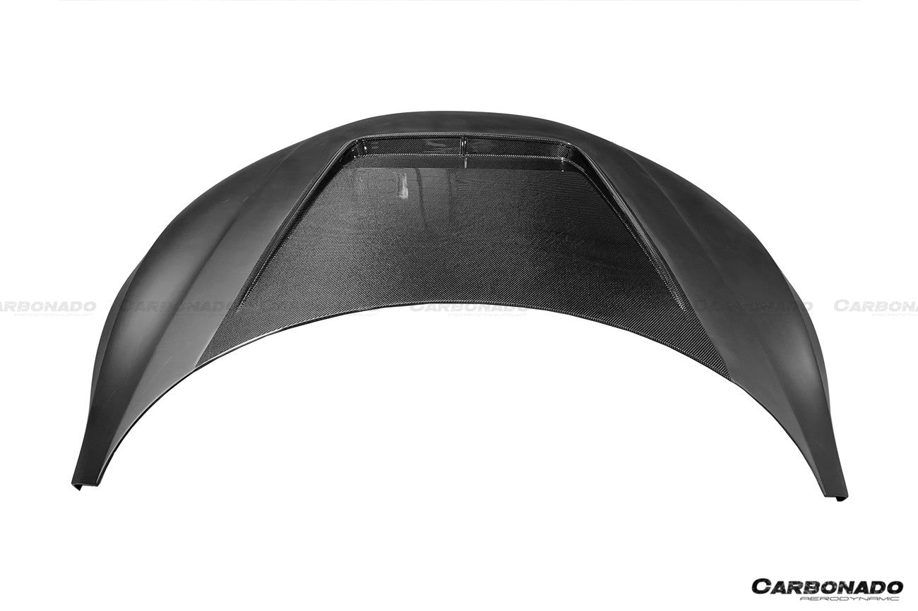 2006 - 2015 Audi R8 Coupe & Spyder P Style Carbon Fiber Hood