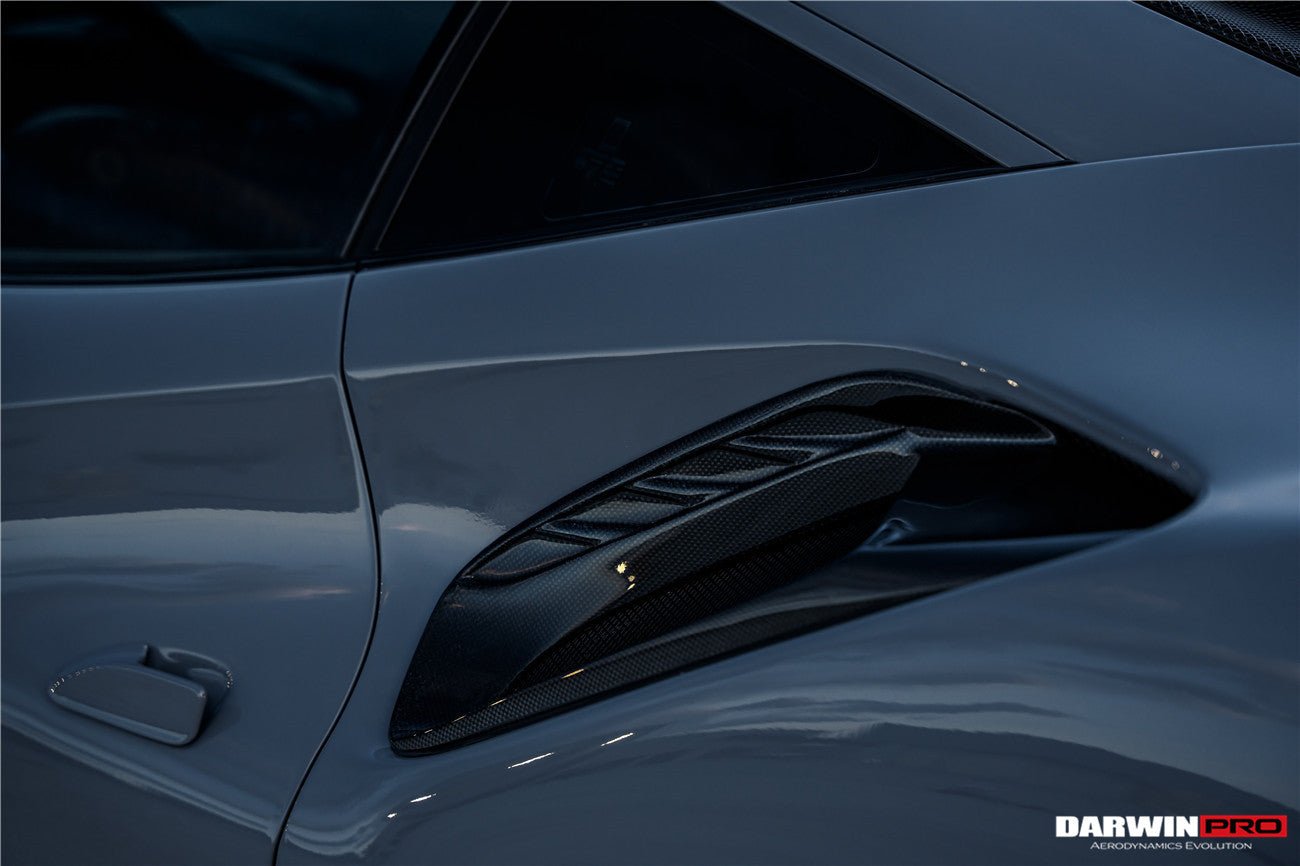 2015 - 2020 Ferrari 488 GTB & Spyder Pista Style Quarter Panel Side Scoops