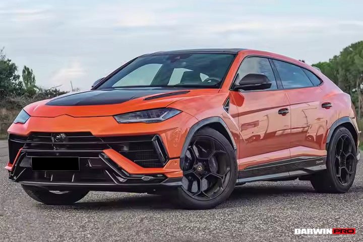2018 - 2022 Lamborghini URUS Convert 2023 Performante Style Front Bumper With hood
