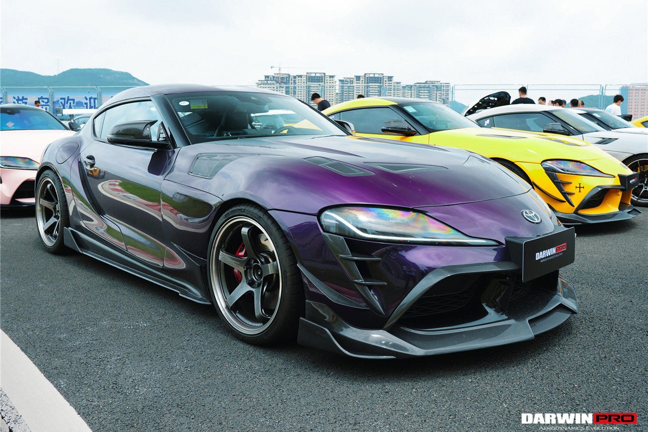 2019 - 2025 Toyota GR Supra (J29 & DB) A90 A91 BKSS Style Carbon Fiber Front Lip