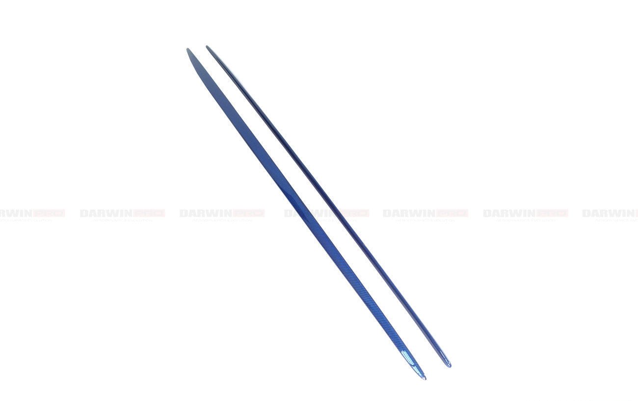 2015 - 2021 Mercedes Benz W205 C63 & S AMG Coupe Carbon Fiber Side Skirts Extension