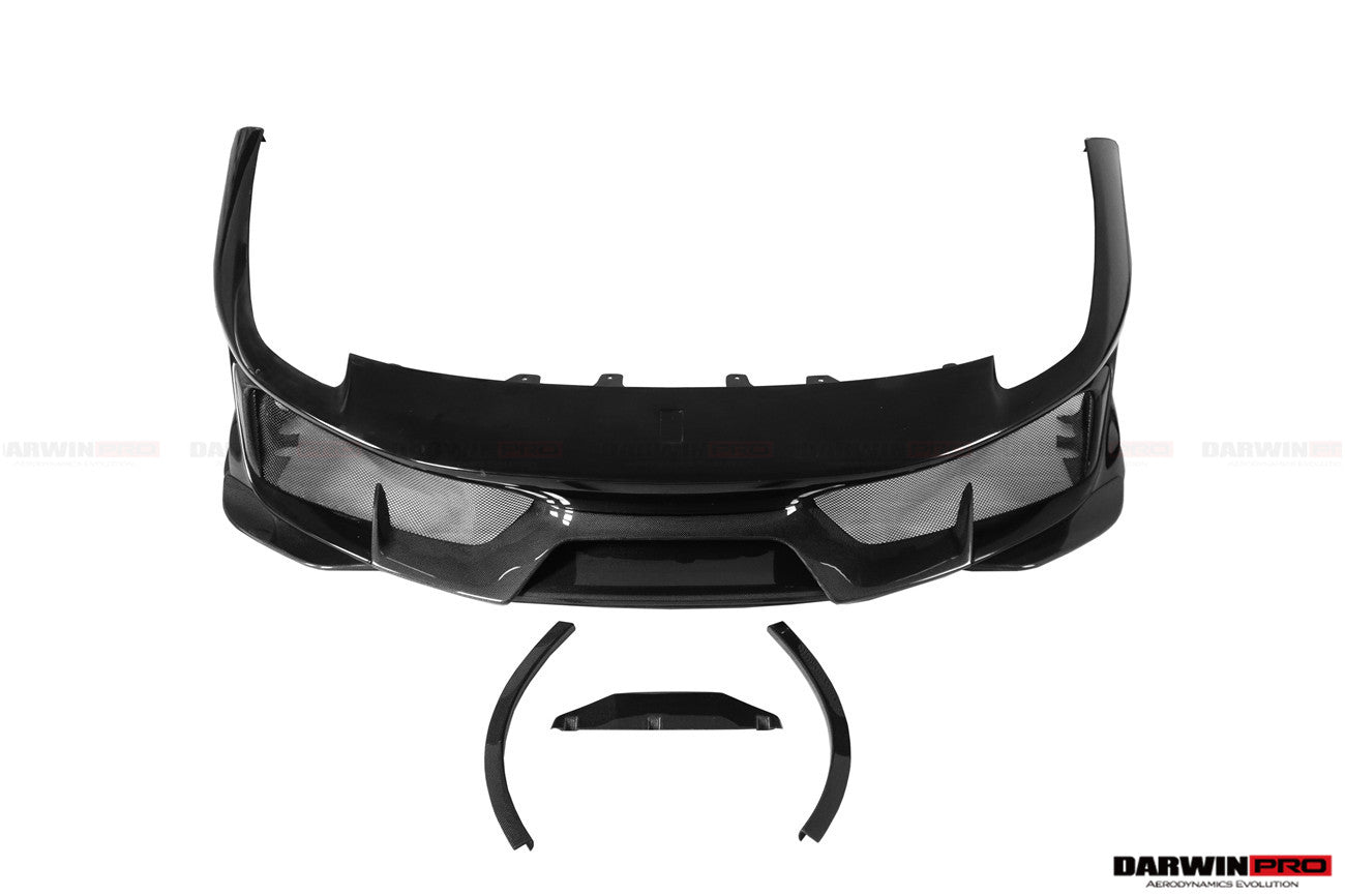 Ferrari 488 Pista Partial Carbon Fiber Front Bumper 2018-2020