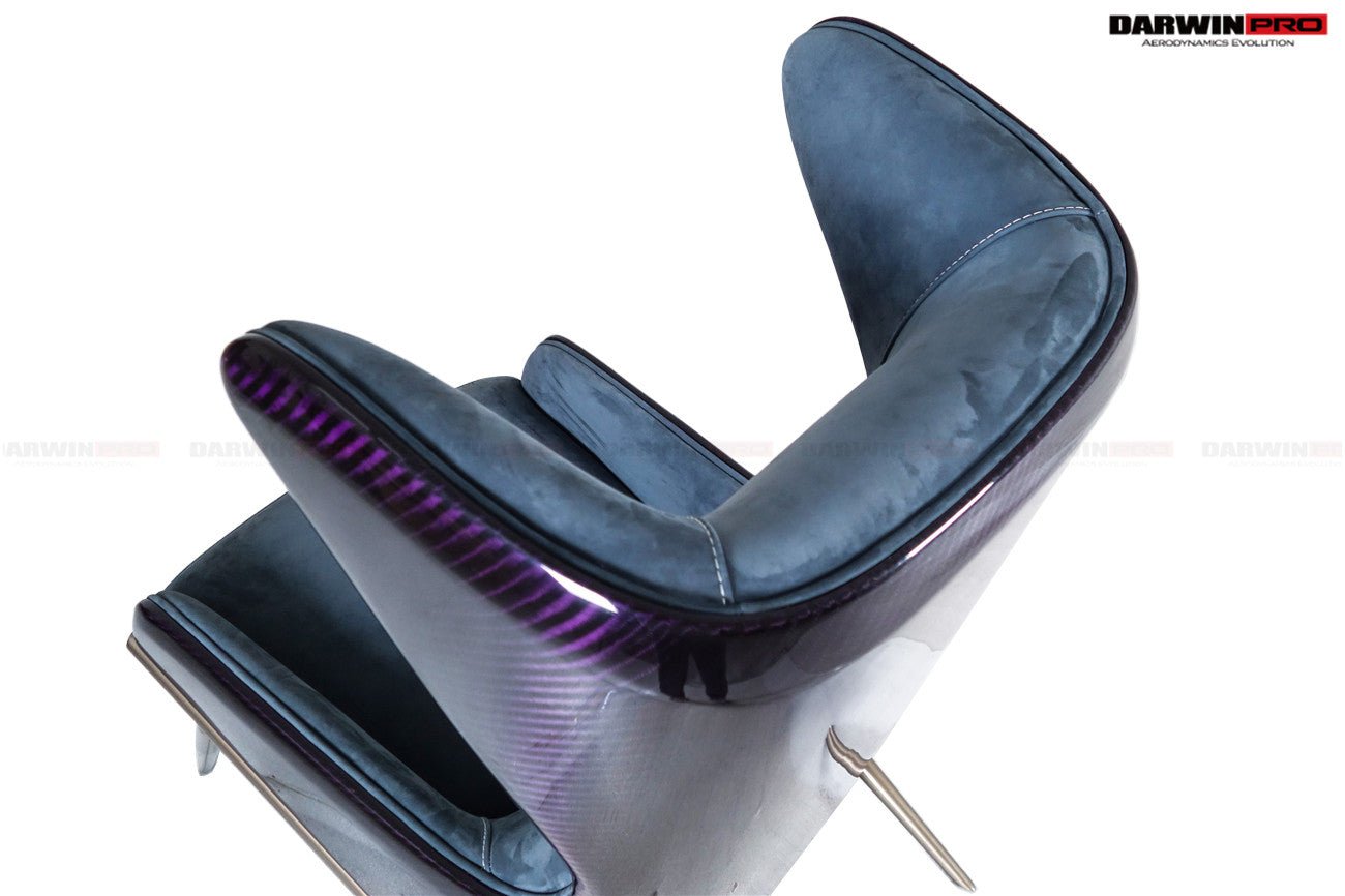 DARWINPRO CARBON FIBER SUEDE LOUNGE CHAIR - DarwinPRO Aerodynamics
