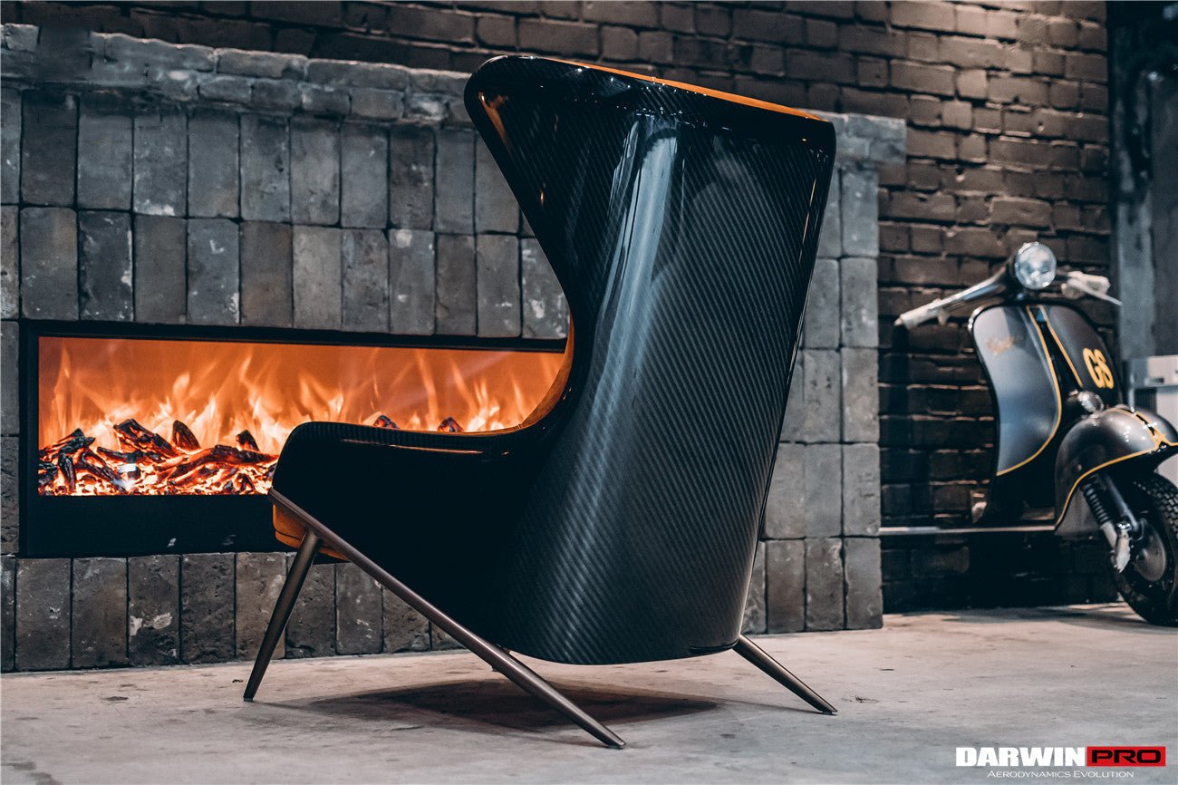 DARWINPRO CARBON FIBER SUEDE LOUNGE CHAIR - DarwinPRO Aerodynamics