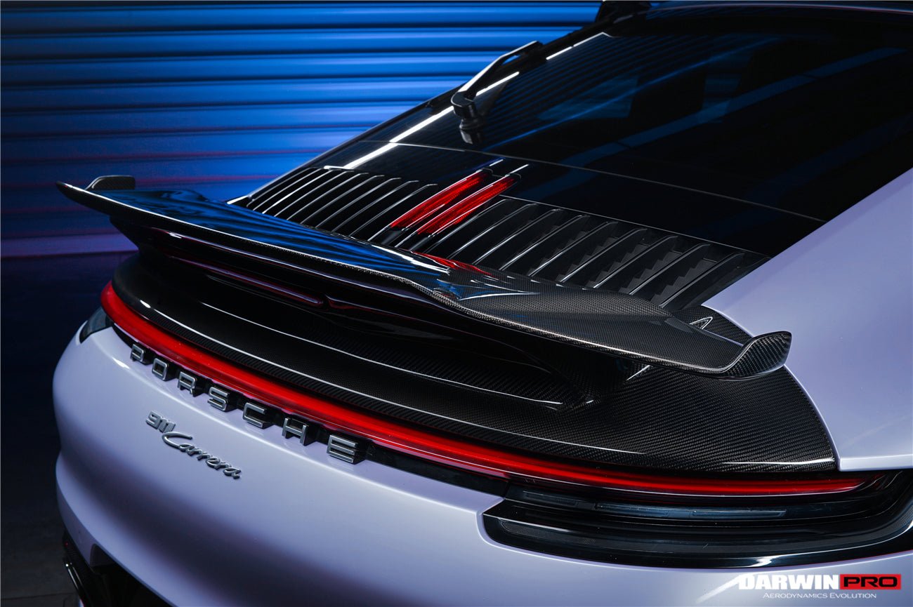 2019 - 2023 Porsche 911 992 Carrera S & 4 & 4S BKSSII Style Trunk Wing
