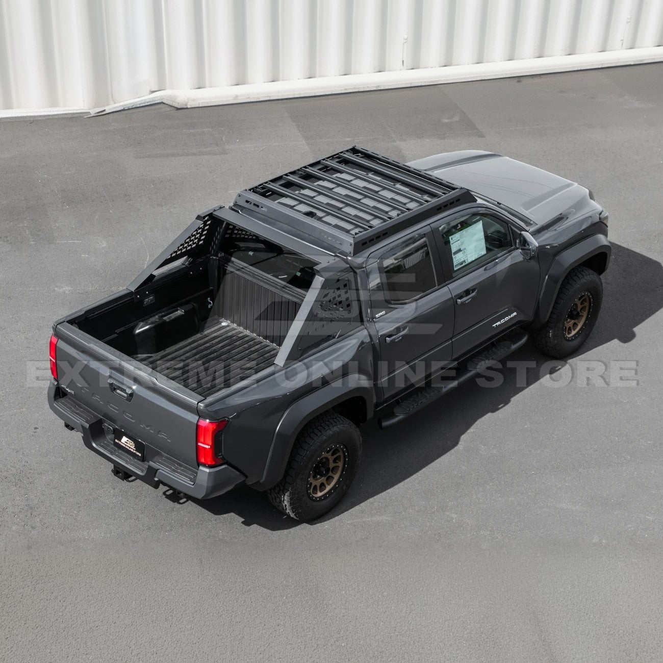Toyota Tacoma N500 Factory Style Black Roof Rack Cargo Carrier 2024-Up