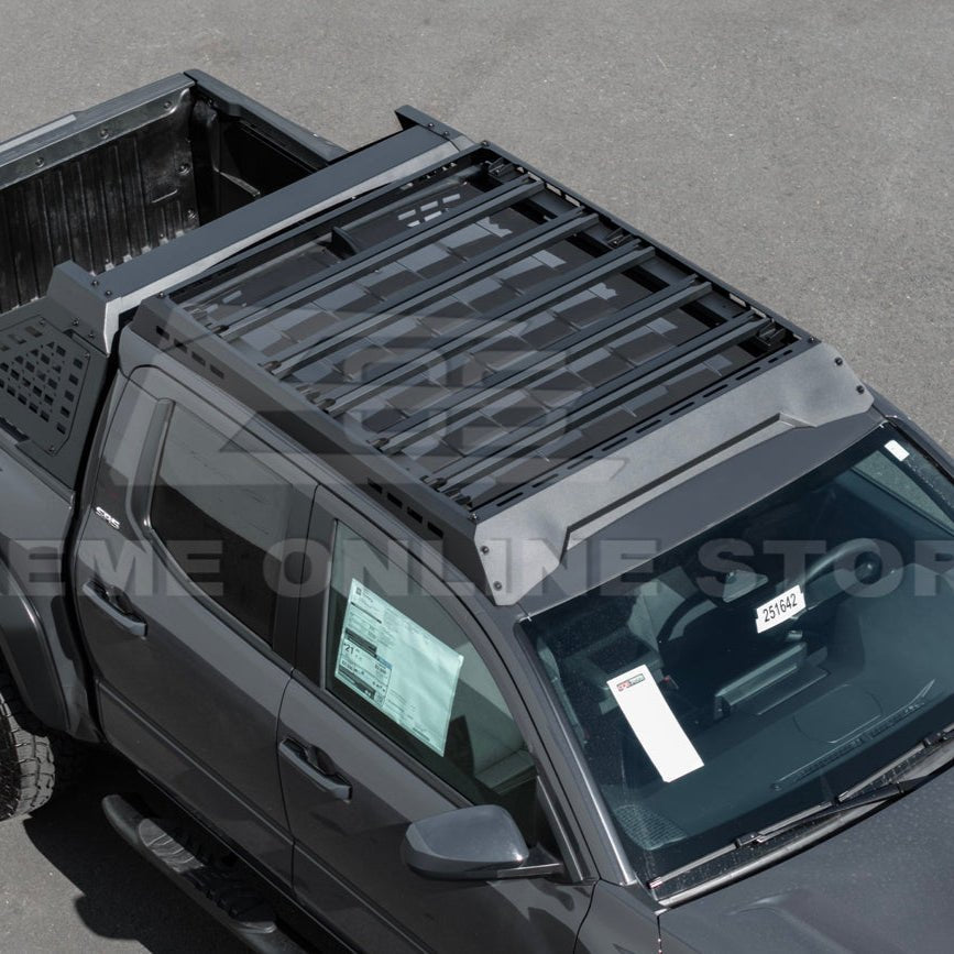Toyota Tacoma N500 Factory Style Black Roof Rack Cargo Carrier 2024-Up