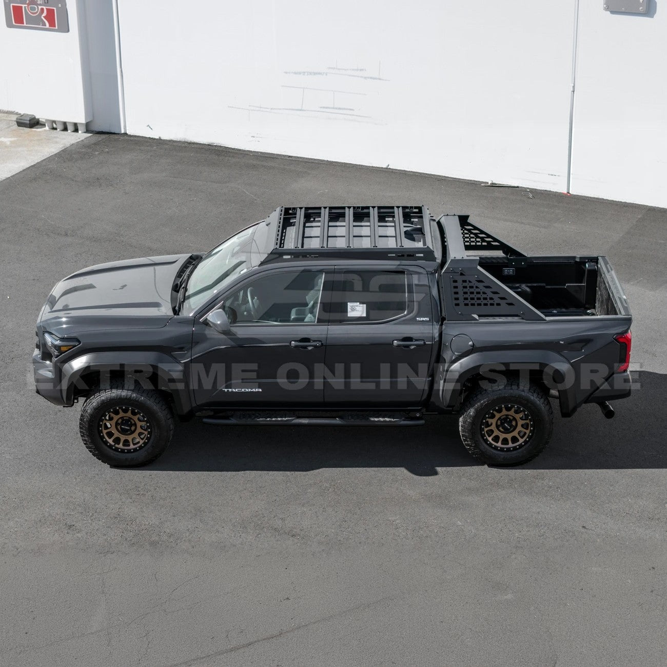 Toyota Tacoma N500 Factory Style Black Roof Rack Cargo Carrier 2024-Up