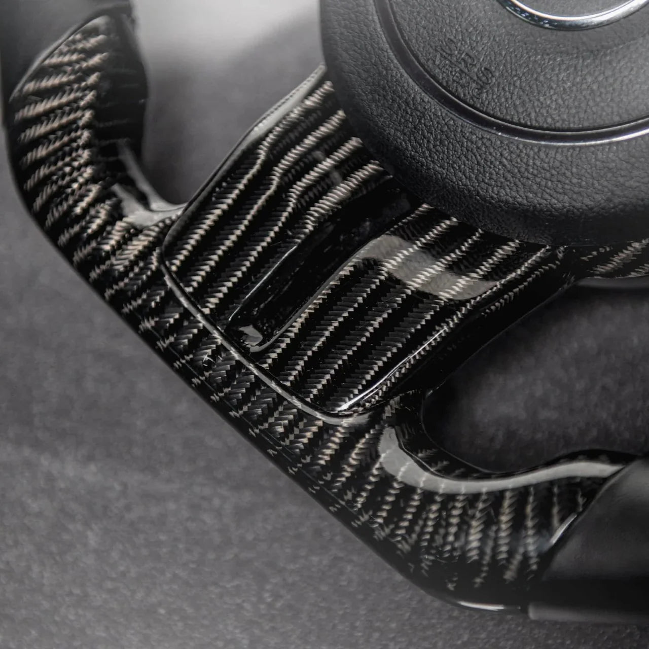 Jeep Wrangler JK JL Custom Carbon Fiber Steering Wheel 2013-Up