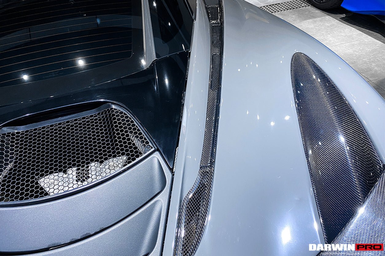2017 - 2022 McLaren 720s Coupe Carbon Fiber Engine Hood Side Air Intake Vents
