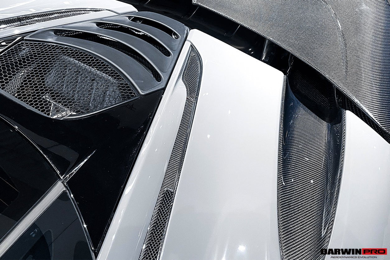 2017 - 2022 McLaren 720s Coupe Carbon Fiber Engine Hood Side Air Intake Vents