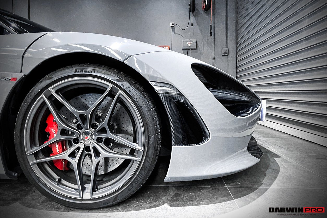 2017 - 2020 McLaren 720S Carbon Fiber Front Bumper Side Air Vents Replacement