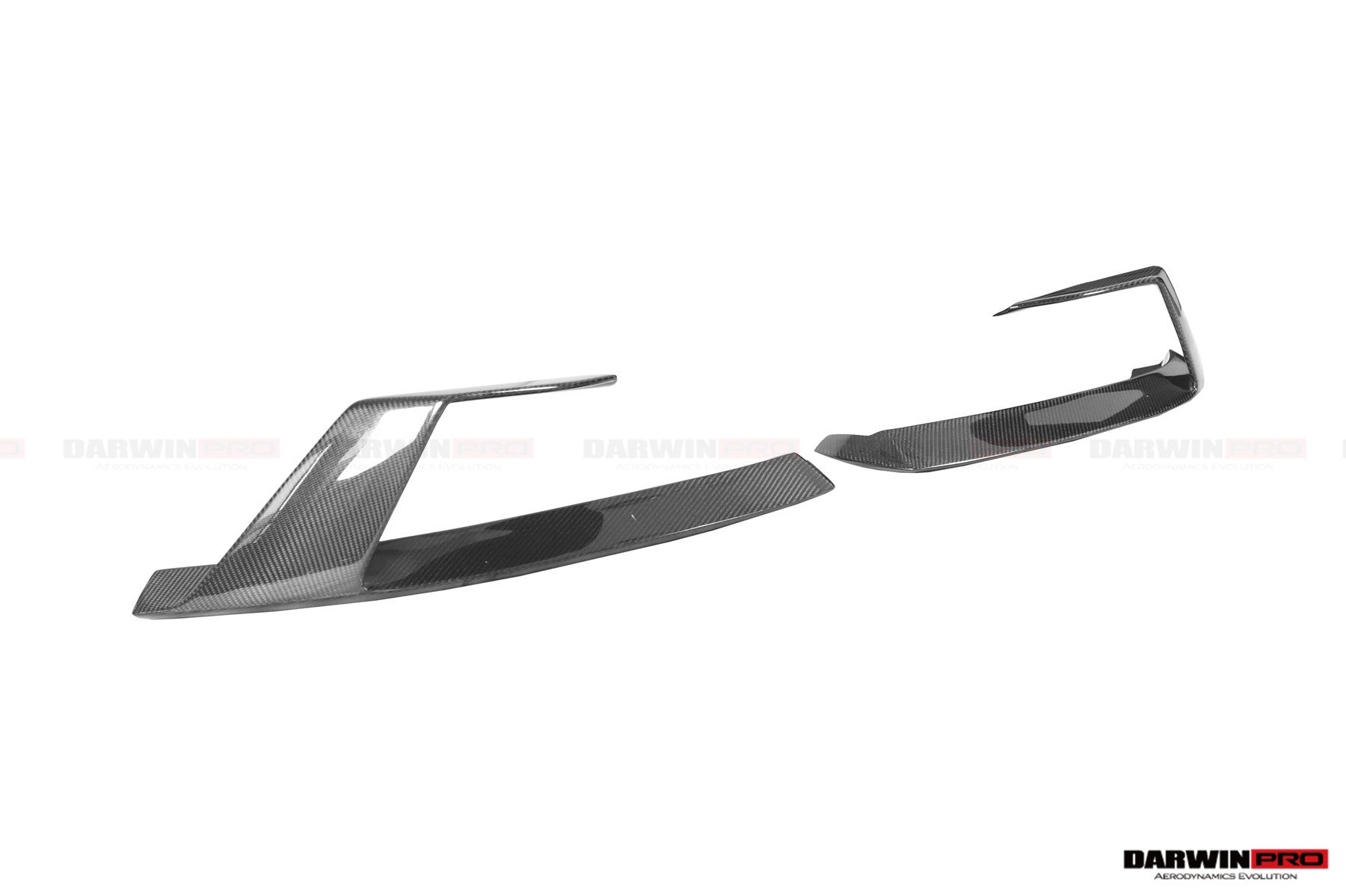 2013 - 2016 Audi S3 & A3 Sline Sedan DP Style Front Bumper Lip Splitter Winglets