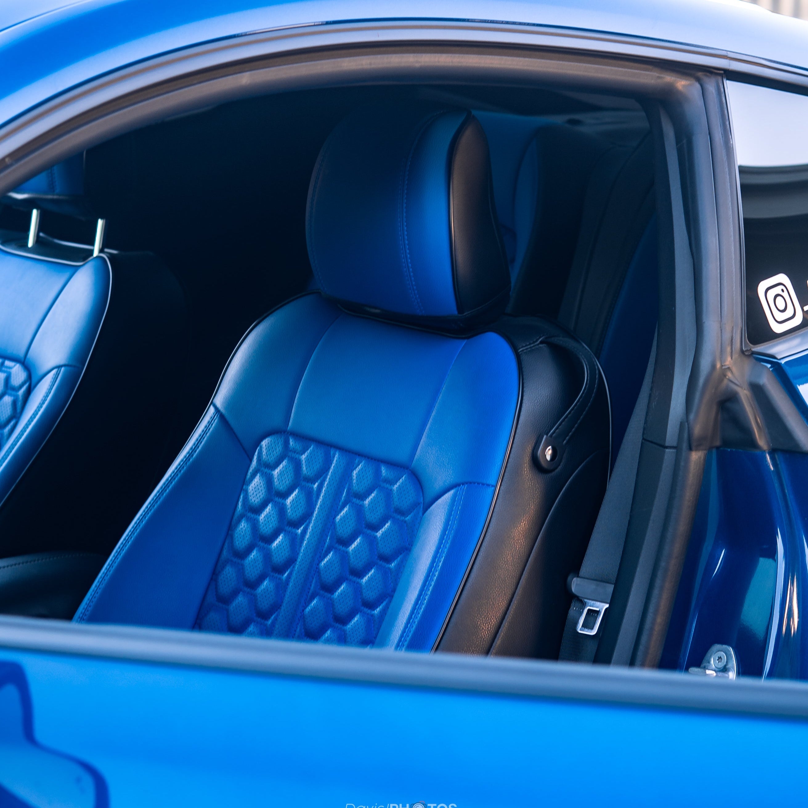 2015-23 Ford Mustang S550 Coupe Genuine Leather Seat Covers