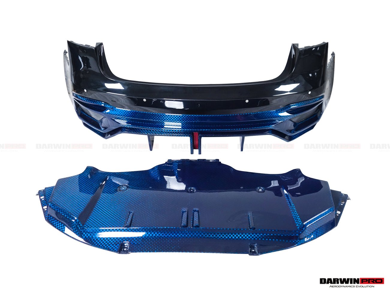 2017 - 2020 Tesla Model 3 IMP Performance Partial Carbon Fiber Rear Bumper