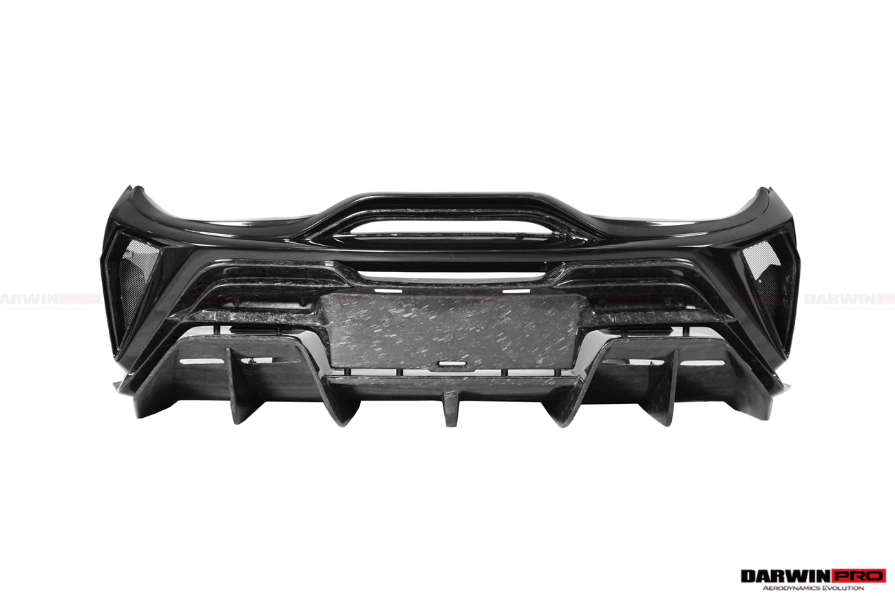 2015 - 2021 McLaren 540C & 570s BKSS Style Rear Bumper and Wing and Engine Trunk and Exhaust