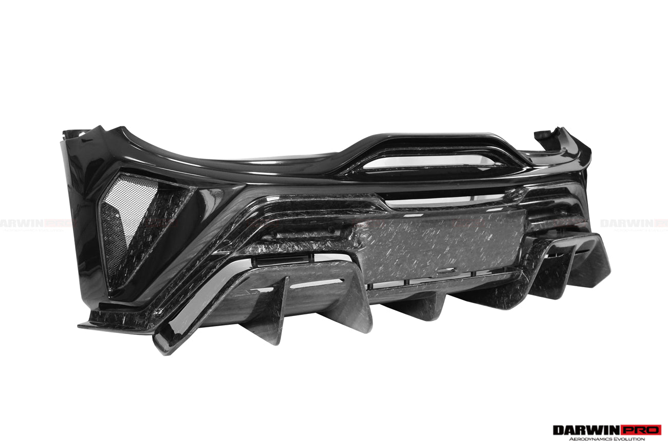 2015 - 2021 McLaren 540C & 570s BKSS Style Rear Bumper and Wing and Engine Trunk and Exhaust