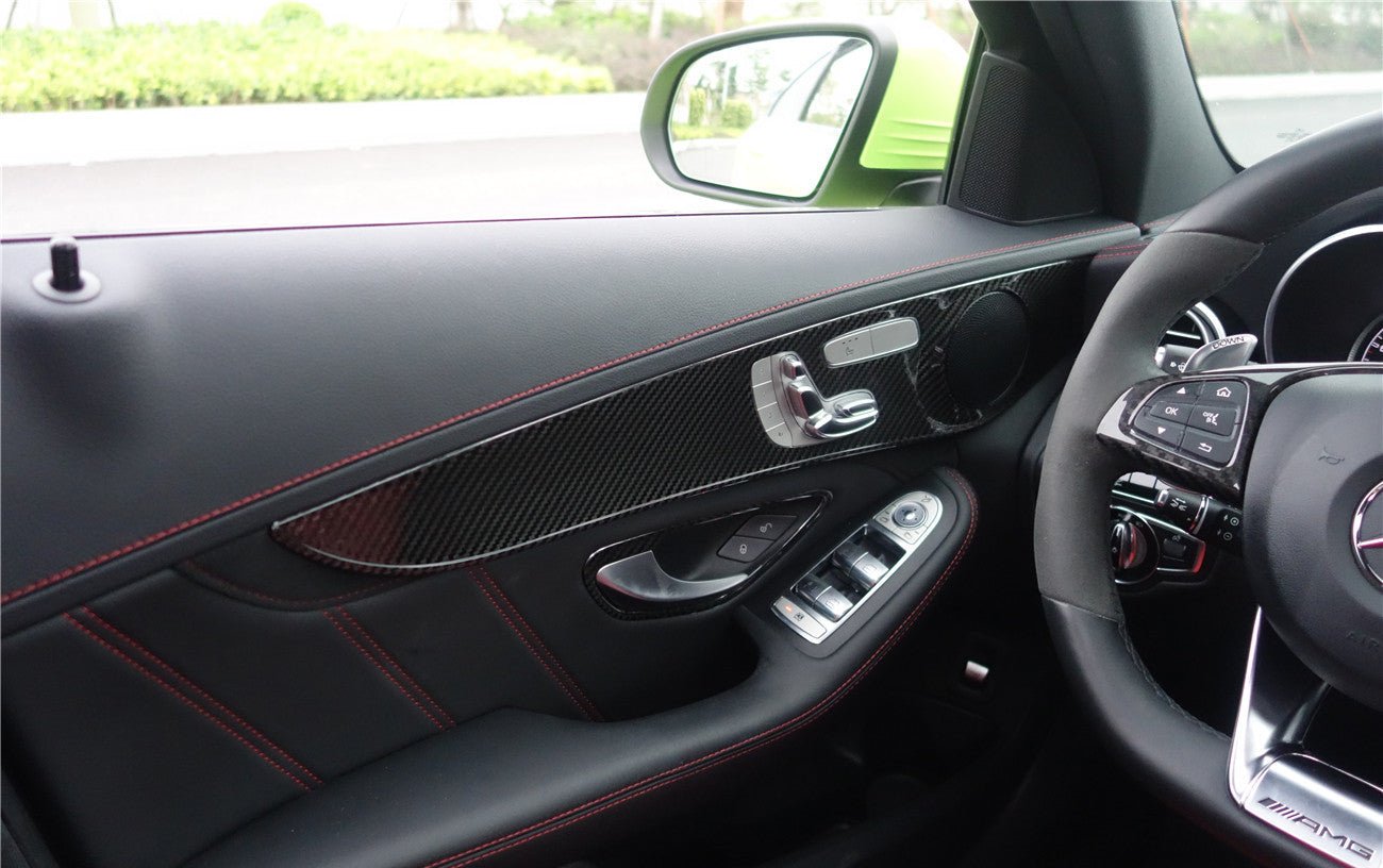 2015 - 2021 Mercedes Benz W205 C63 S AMG Sedan Dry Carbon Fiber Interior