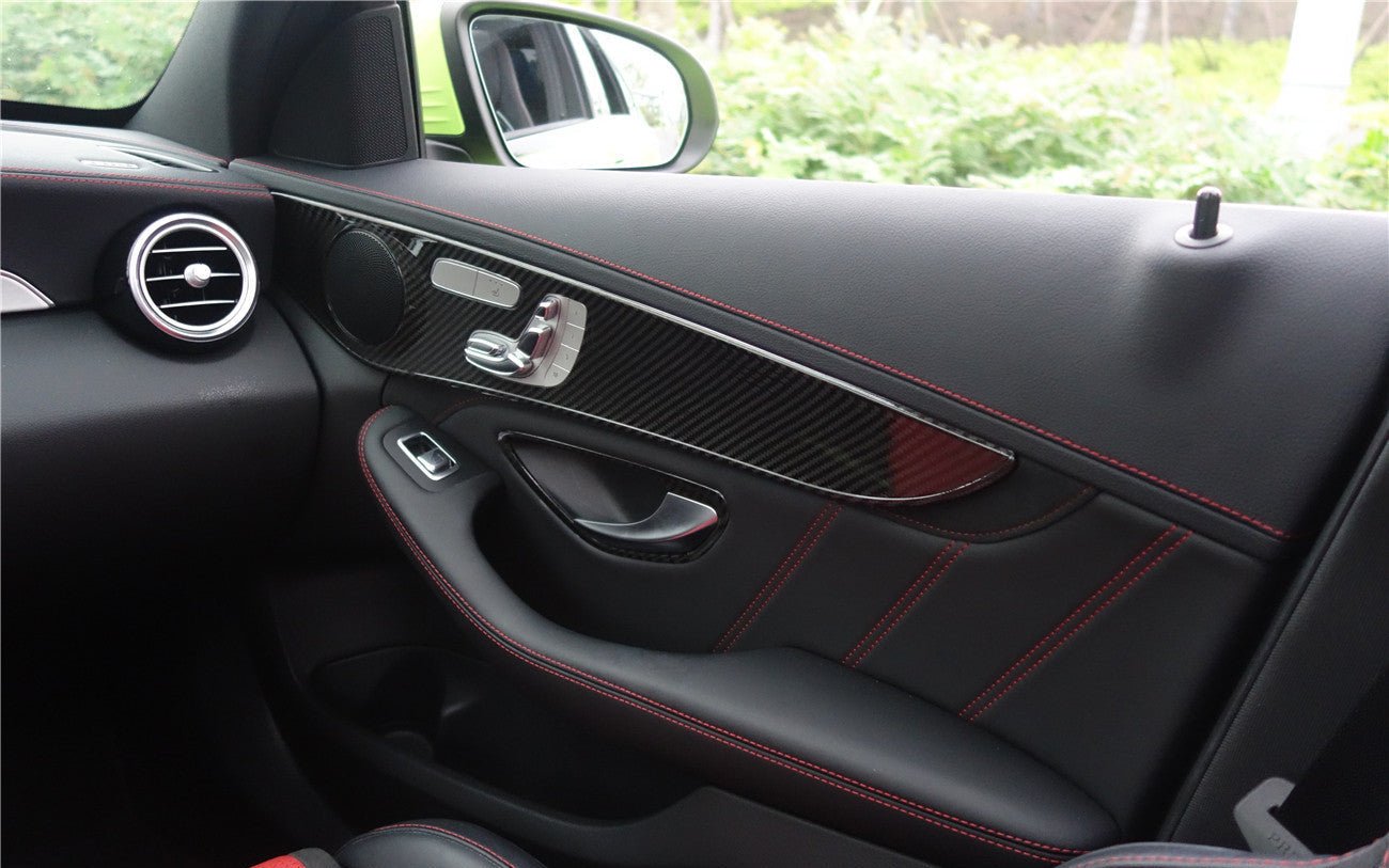 2015 - 2021 Mercedes Benz W205 C63 S AMG Sedan Dry Carbon Fiber Interior