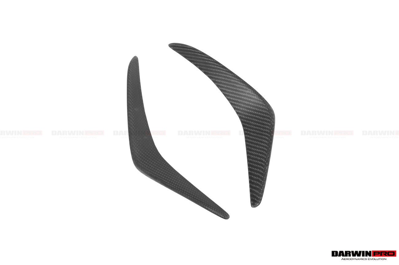 2020 - 2023 Tesla Model Y IMP Performance Carbon Fiber Front Bumper Canards