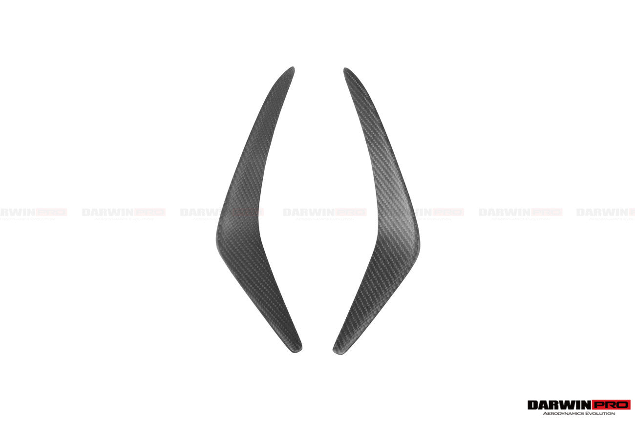 2020 - 2023 Tesla Model Y IMP Performance Carbon Fiber Front Bumper Canards