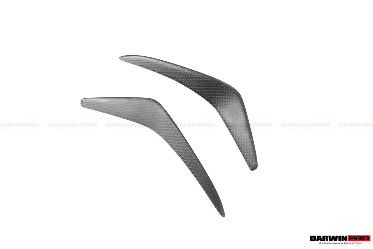 2020 - 2023 Tesla Model Y IMP Performance Carbon Fiber Front Bumper Canards
