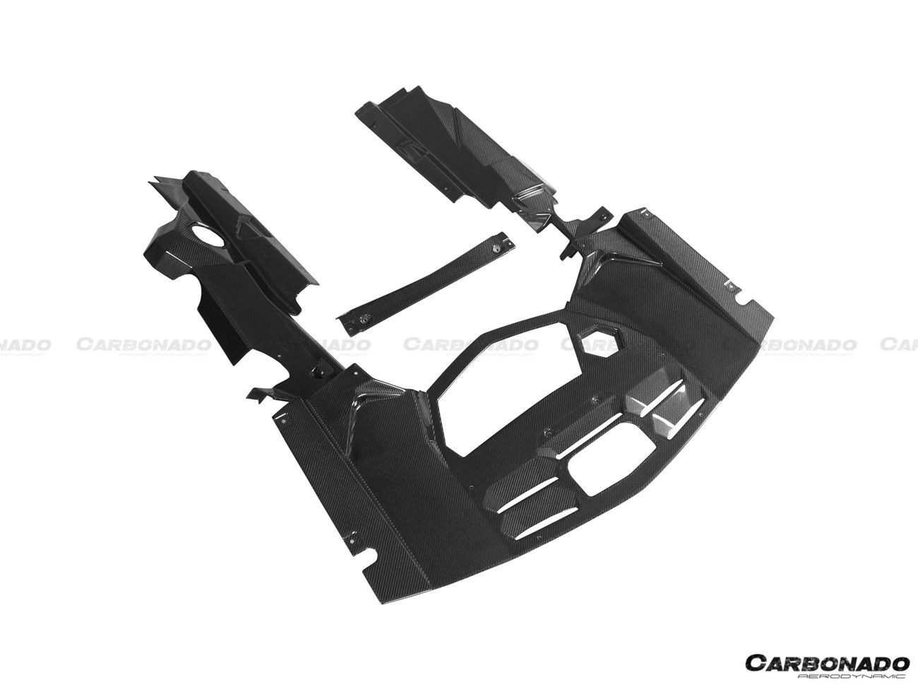 Lamborghini Aventador LP700 Roadster Carbon Fiber Engine Bay Panels Replacement 2013-2016