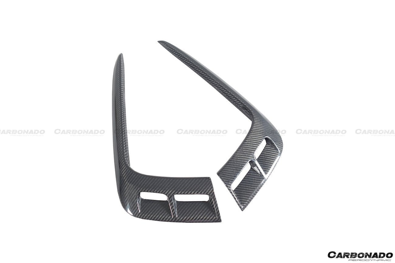 2016 - 2019 Bentley Bentayga OD Style Carbon Fiber Fog Light Cover