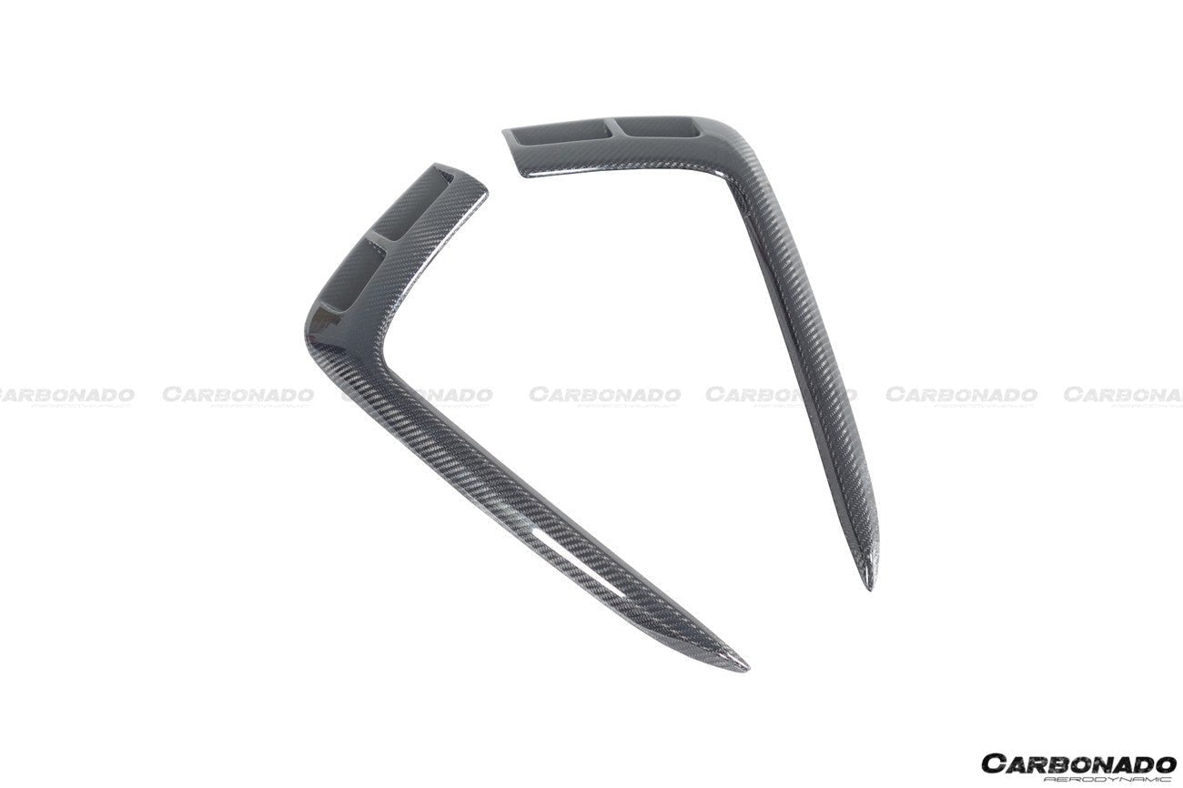 2016 - 2019 Bentley Bentayga OD Style Carbon Fiber Fog Light Cover