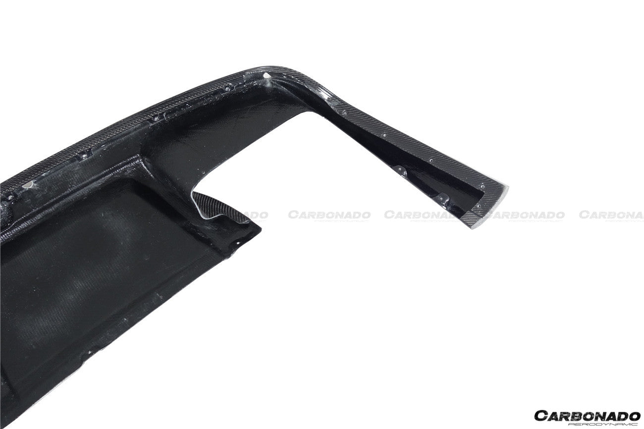 2016 - 2019 Bentley Bentayga OD Style Carbon Fiber Rear Lip