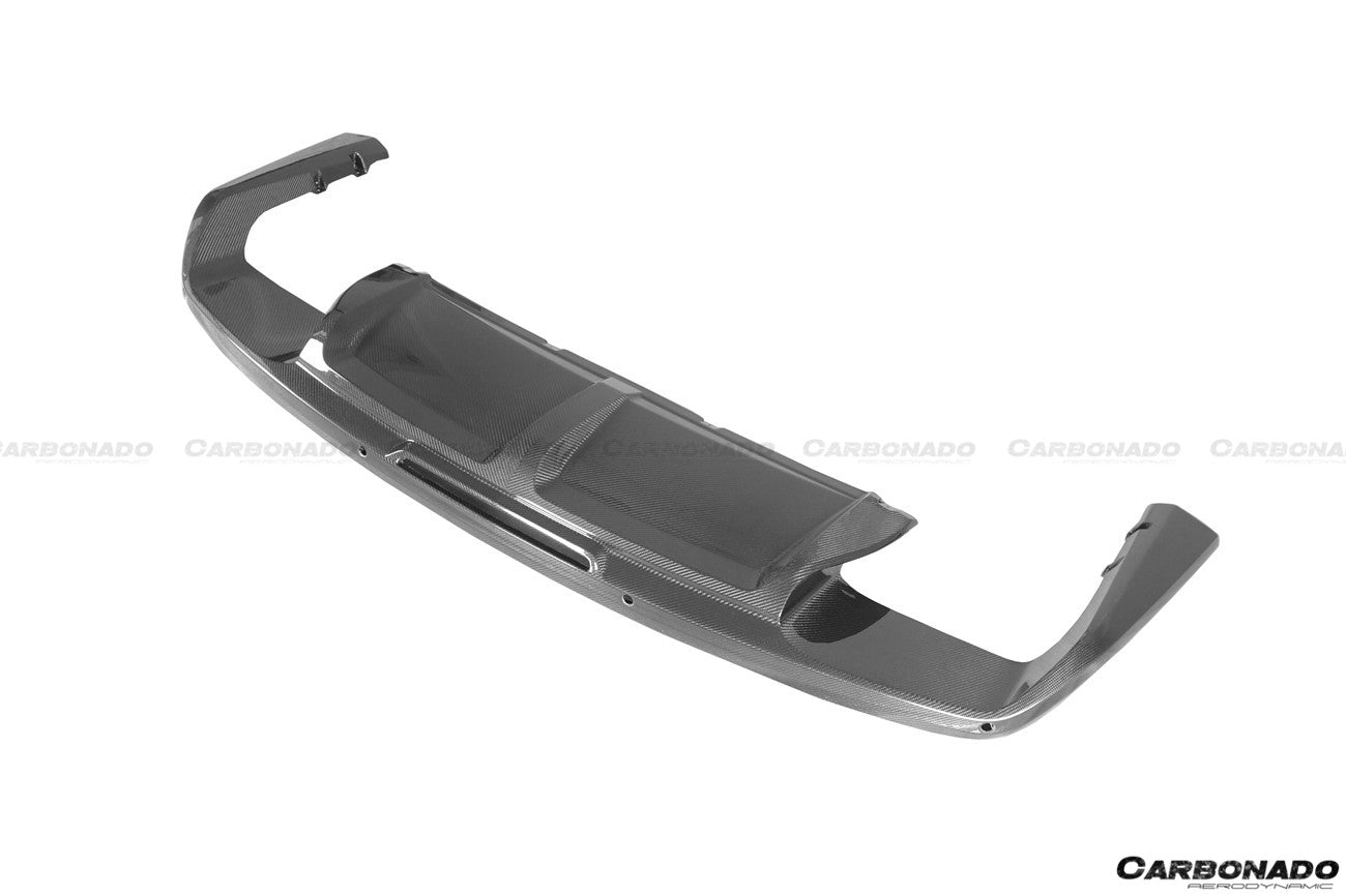 2016 - 2019 Bentley Bentayga OD Style Carbon Fiber Rear Lip
