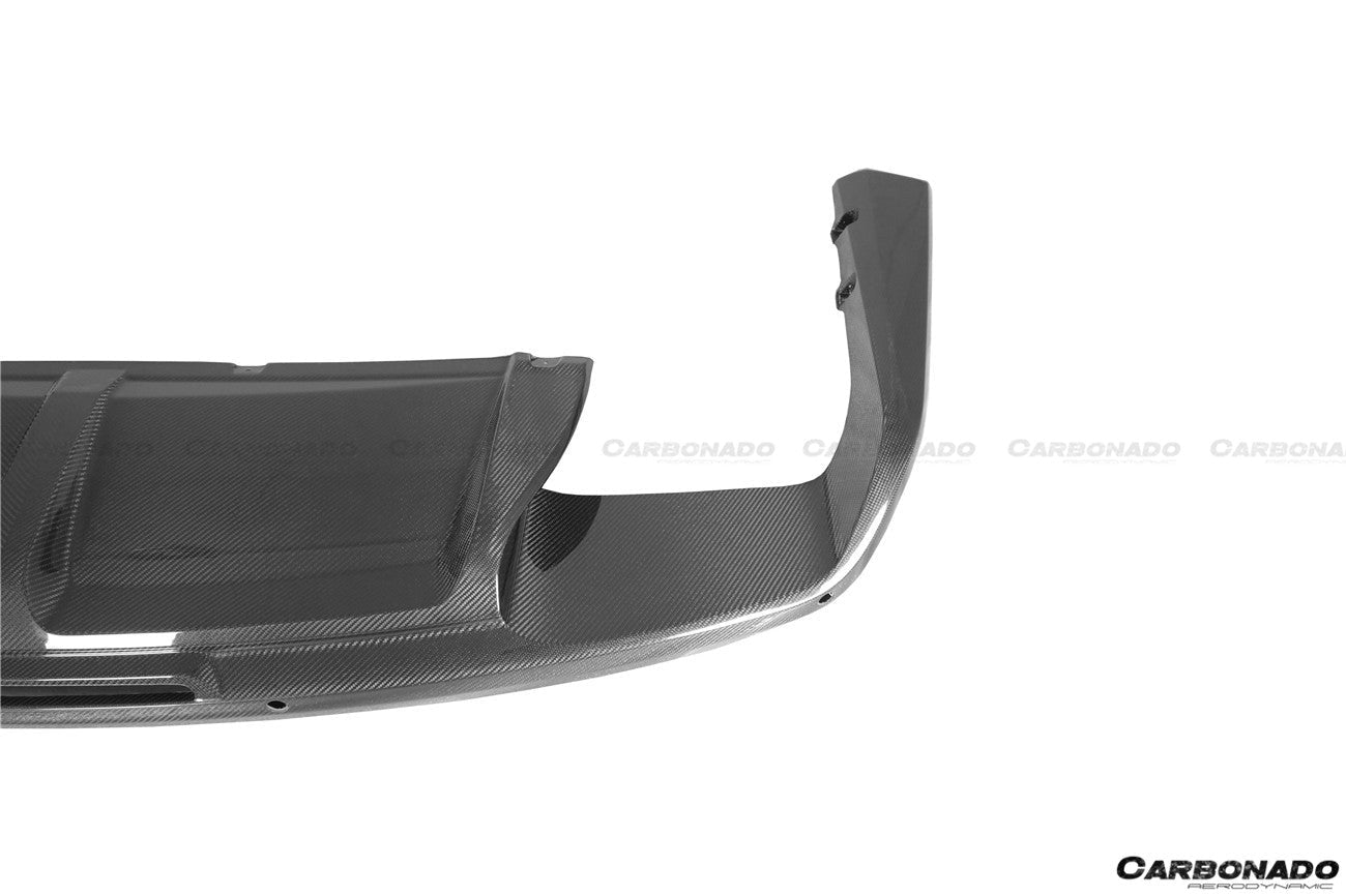 2016 - 2019 Bentley Bentayga OD Style Carbon Fiber Rear Lip