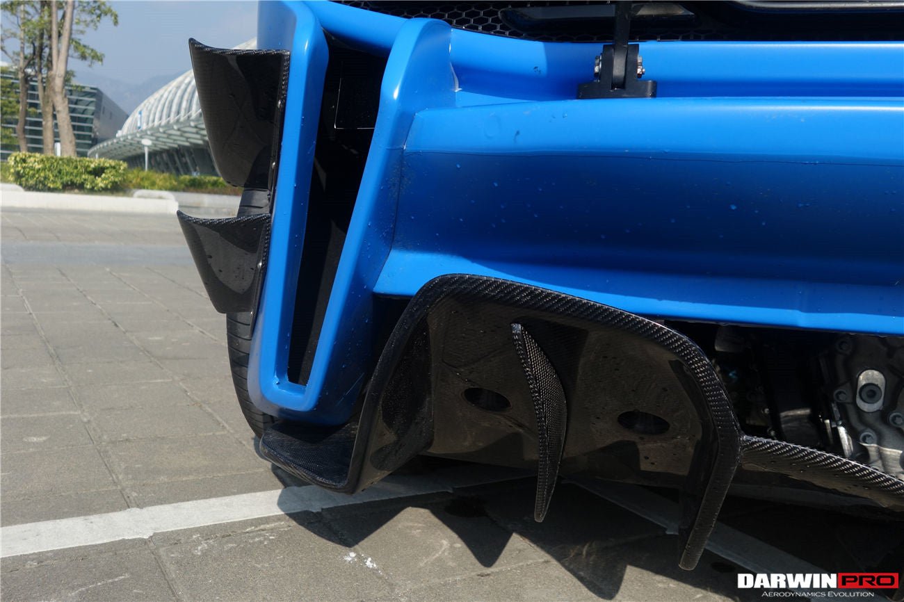 2011 - 2014 McLaren MP4 12C/650S Rebel Performance Style Partial Carbon Fiber Rear Bumper