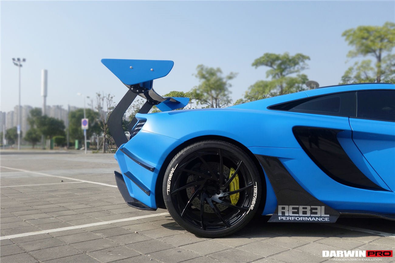 2011 - 2014 McLaren MP4 12C Rebel Performance Style Carbon Fiber Side Skirts