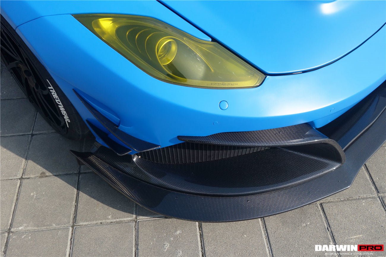 2011-2014 McLaren 12C Rebel Style Carbon Fiber Front Bumper