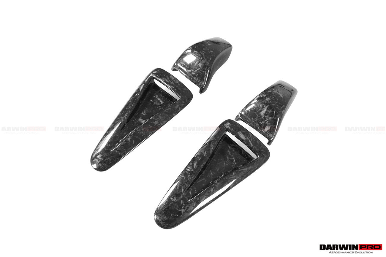 2008 - 2022 Nissan GTR R35 CBA & DBA & EBA Carbon Fiber Hood Scoop (4 PCS)