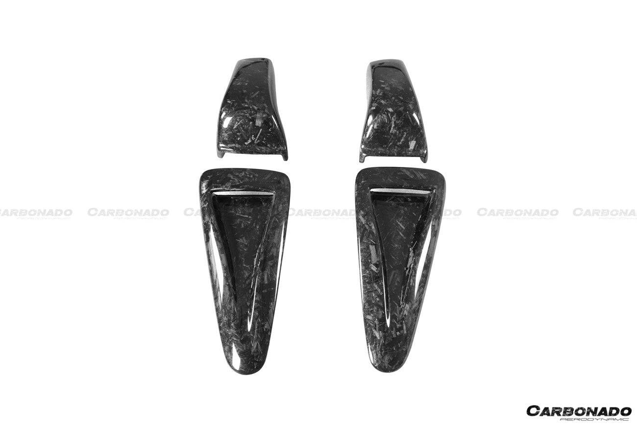 Nissan GT-R R35 EBA OEM Style Carbon Fiber Hood Scoops 2017-2023